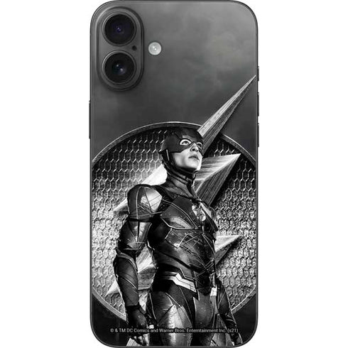 The Justice League (2017) Flash Poster iPhone 16 Plus Skin